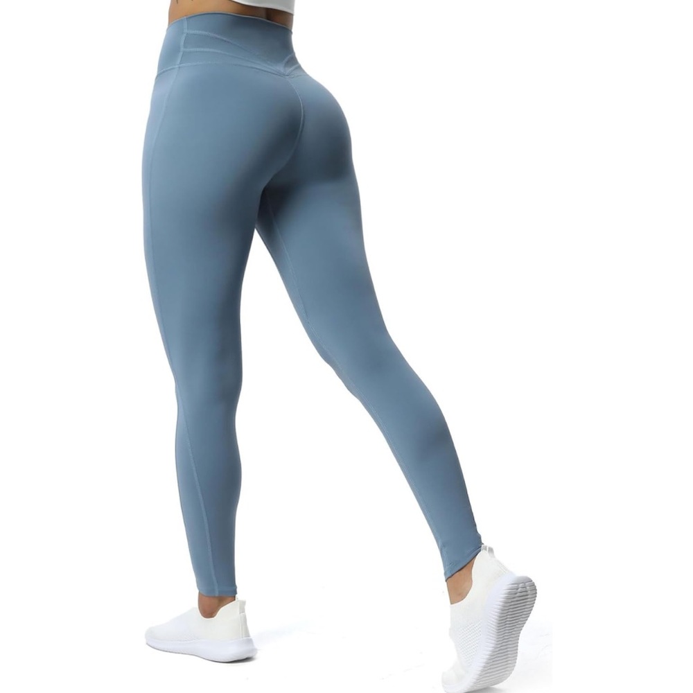 Aoxjox High Waisted Workout Leggings for Women Trinity Yoga Pants 26.5"
